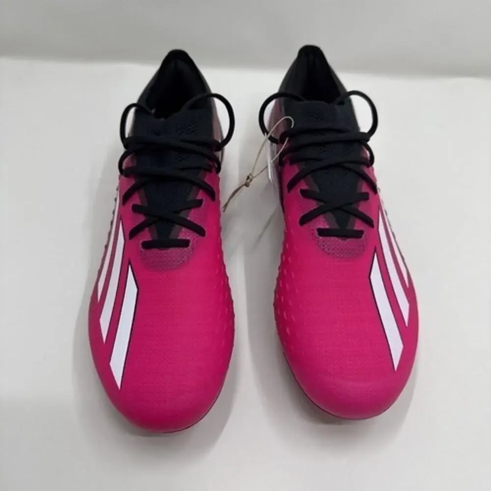 Adidas X Speedportal.1 FG Pink Black Soccer Cleats GZ5108 Size: M6.5/W7.5